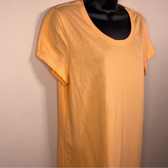 SET OF TWO TEES JUNIORS 19 XXL ORANGE YELLOW VIBRANT CASUAL LIGHTWEIGHT - Picture 12 of 16